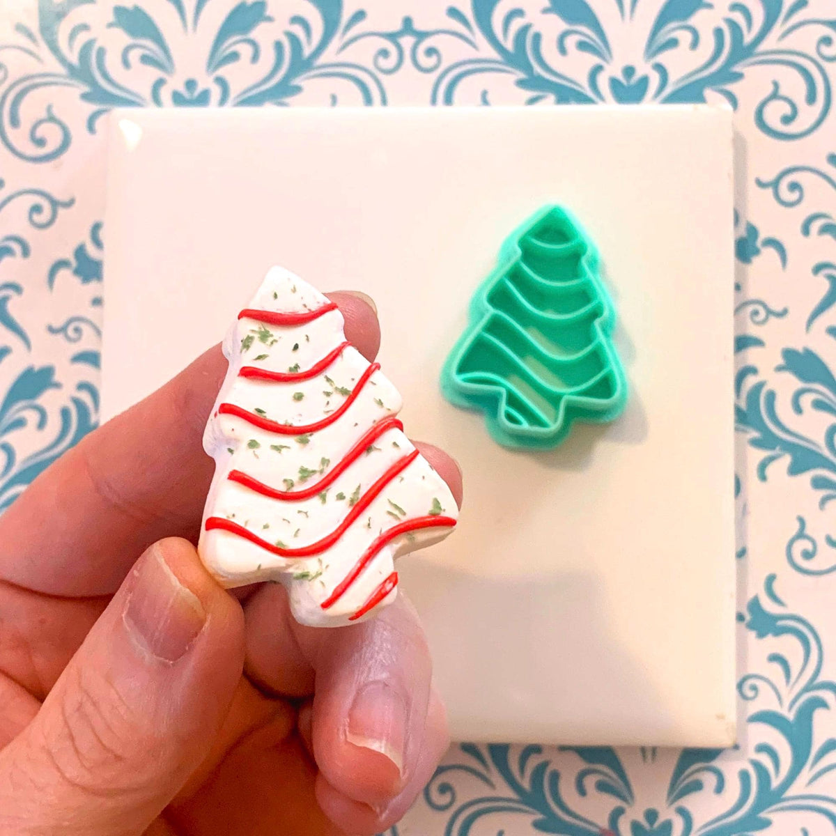 Little Debbie Tree Polymer Clay Cutter | Snack Cake Inspired Cutter