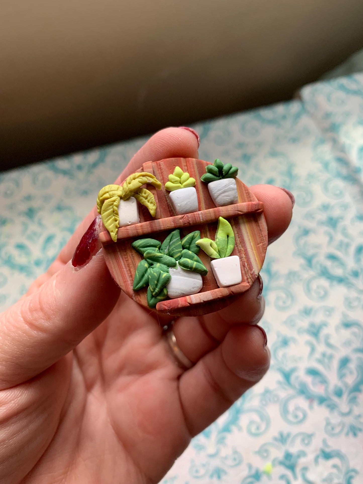 Polymer Clay Plant Shelf Kit  Mini Decor Cutters & Tools (Easy System)