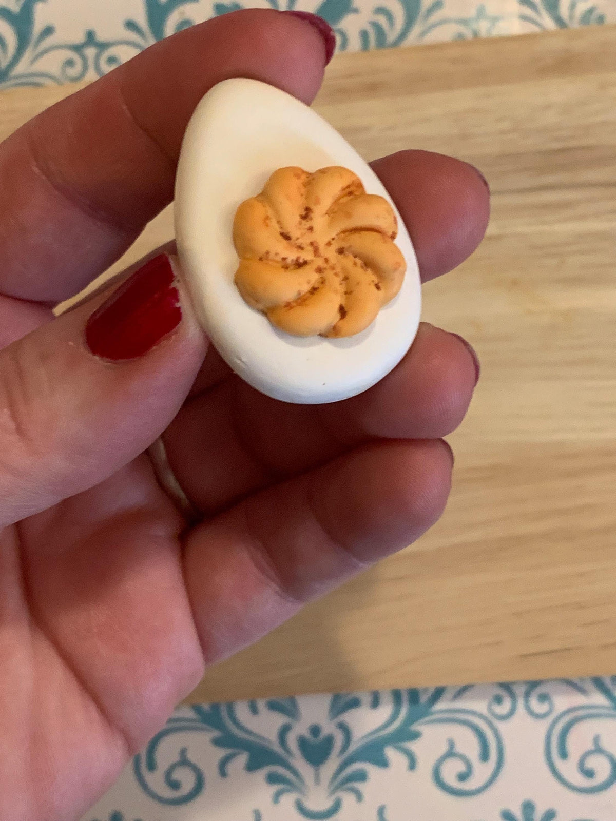 Miniature Egg Cutter Set for Polymer Clay | Deviled Eggs & Sunny Side Up Eggs
