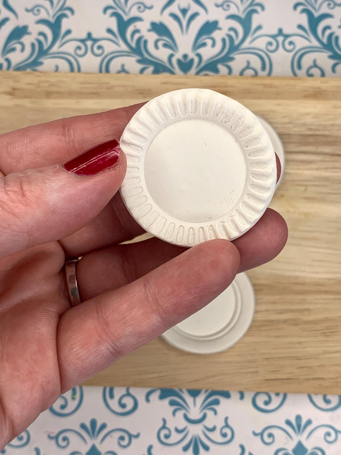 Miniature Plate Cutter Set for Polymer Clay | Realistic Plate Maker Tool