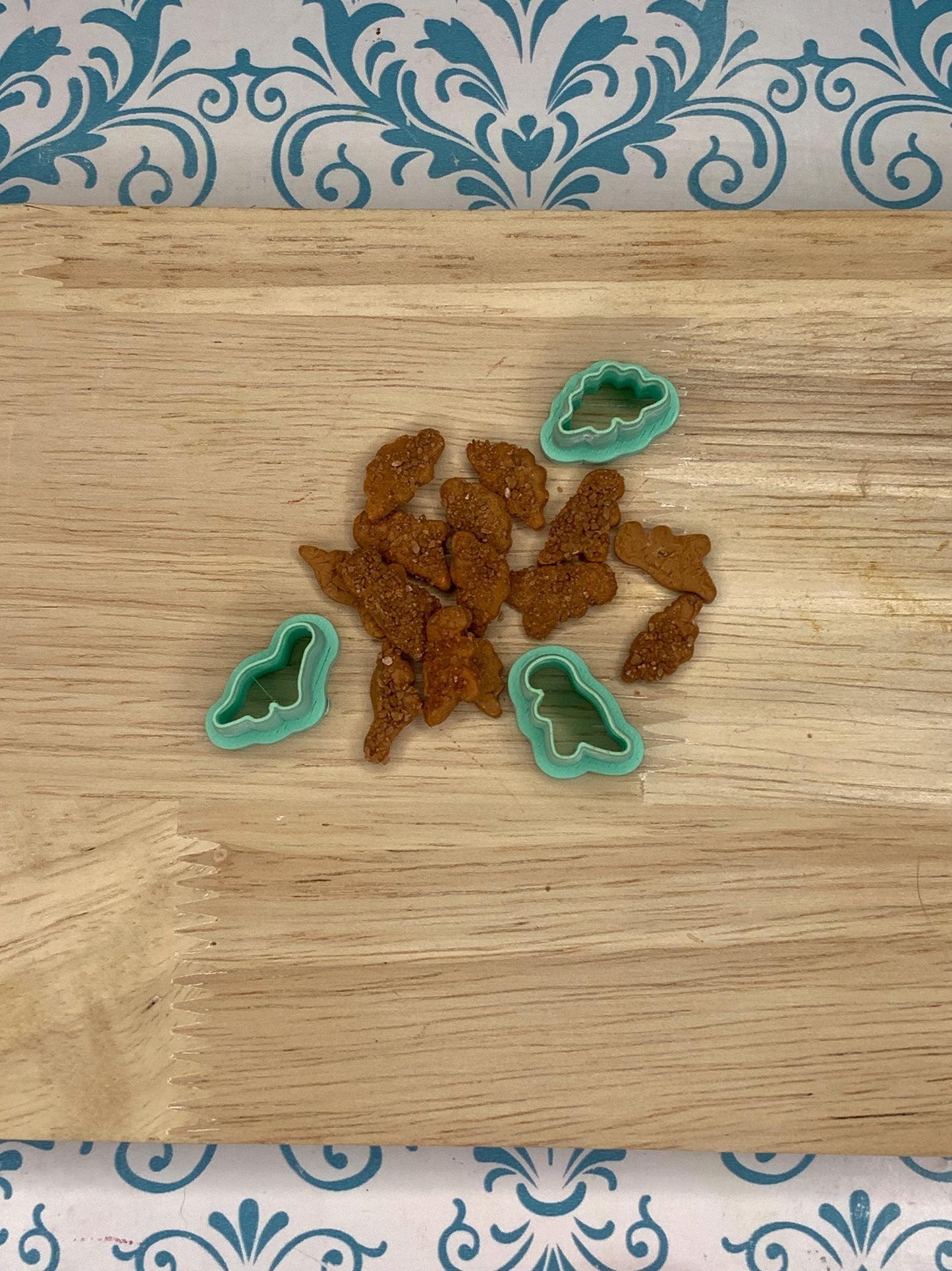 Nostalgic Lunch Tray Cutter Set for Polymer Clay | Mini Food Cutters