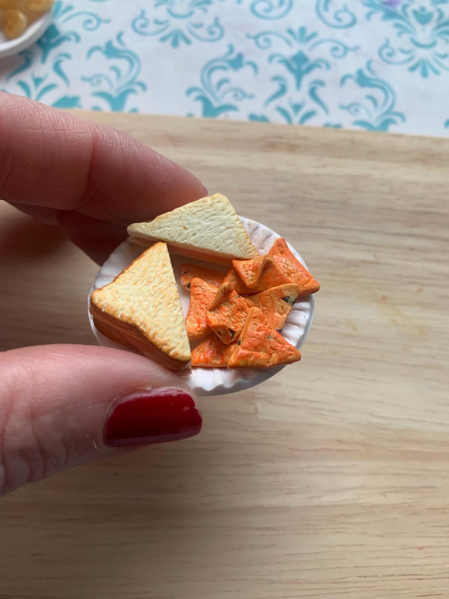 Mini Food Collection Bundle for Polymer Clay | Lunch Tray, Sandwich & Hot Dog Kits