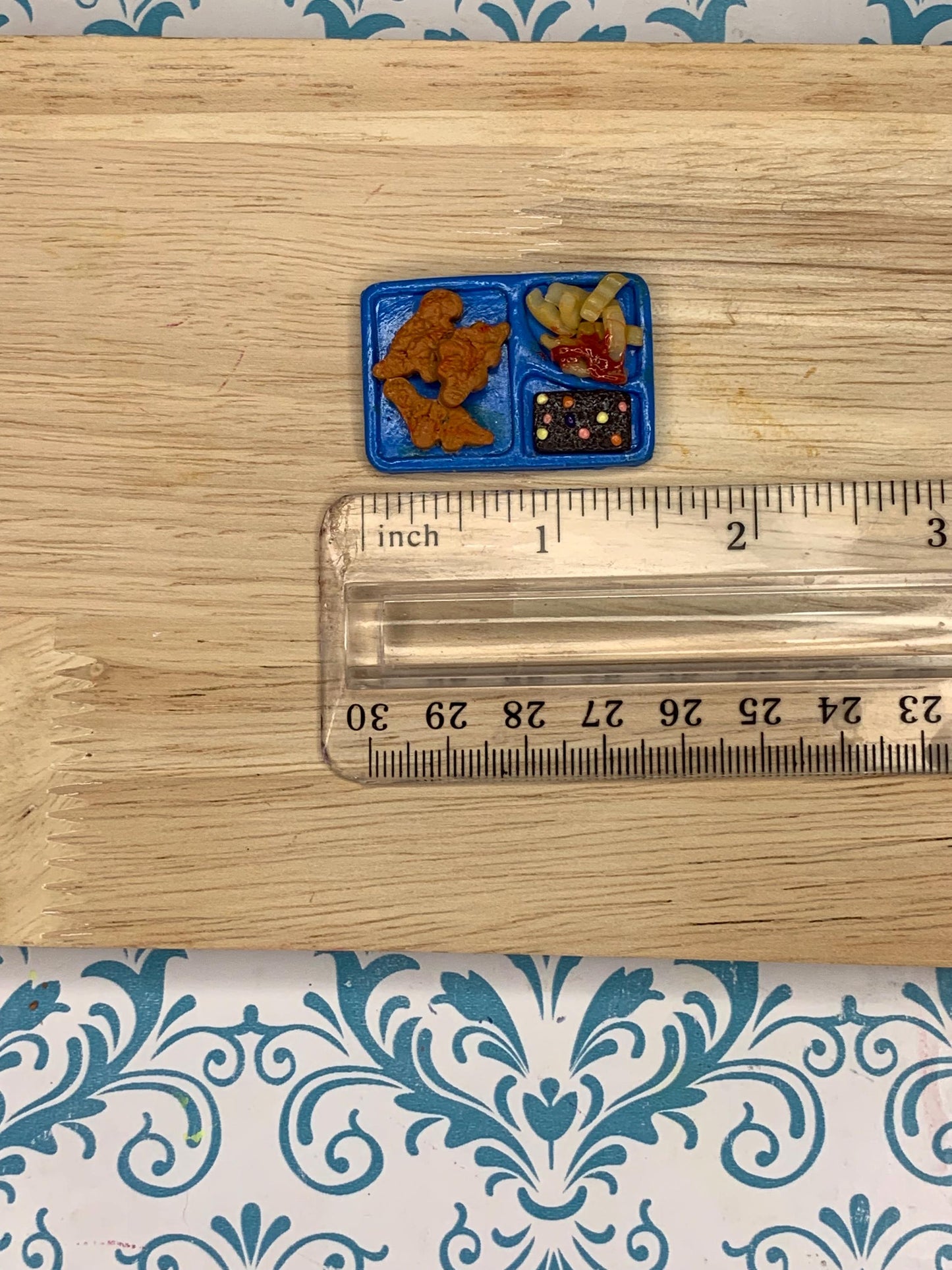 Mini Food Collection Bundle for Polymer Clay | Lunch Tray, Sandwich & Hot Dog Kits