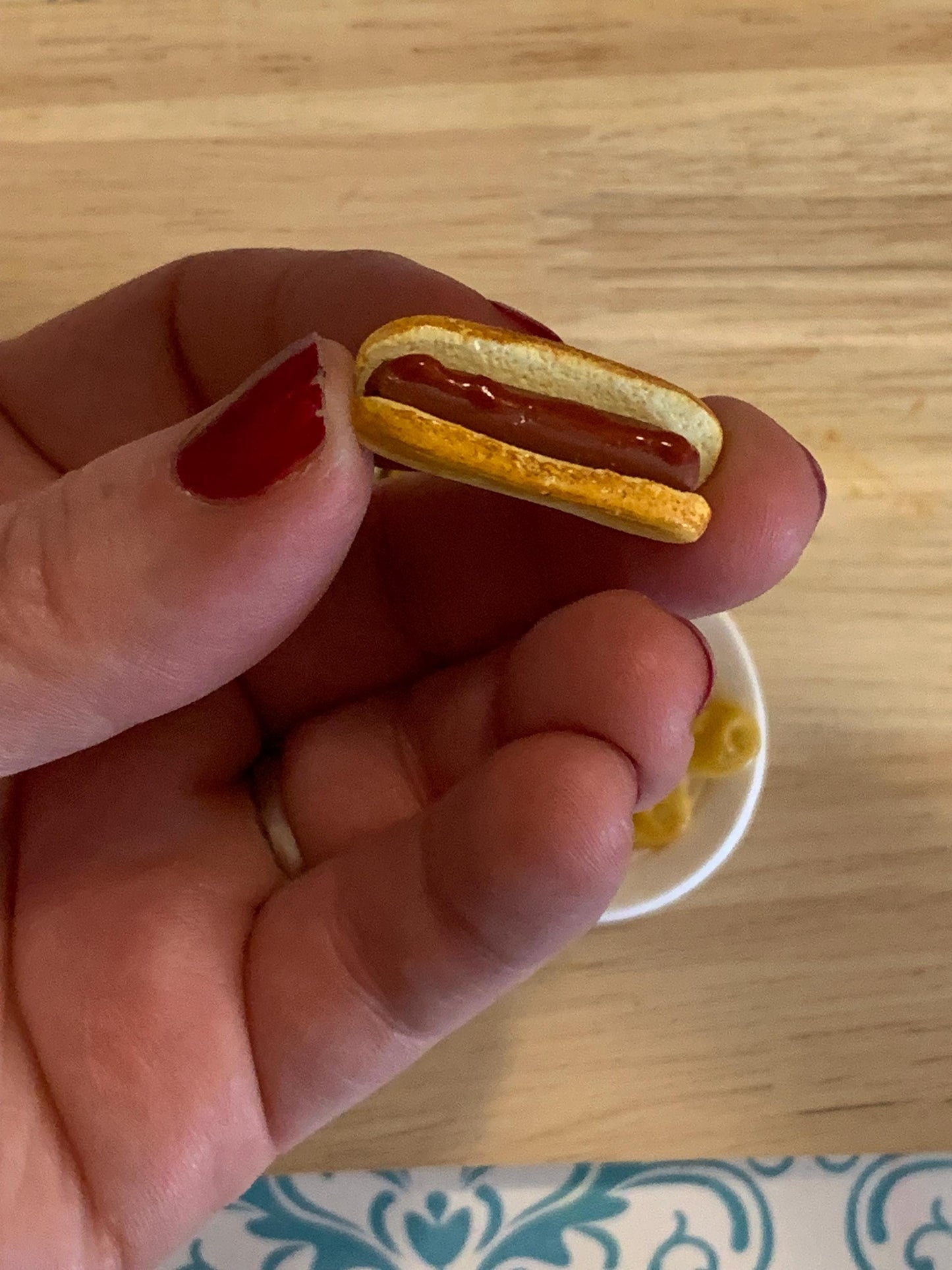 Miniature Hot Dog Lunch Cutter Kit for Polymer Clay | Mini Food Collection