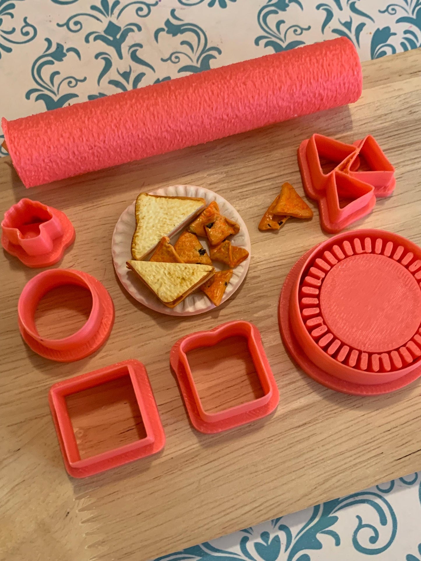 Miniature Sandwich Cutter Kit for Polymer Clay | Mini Food Collection