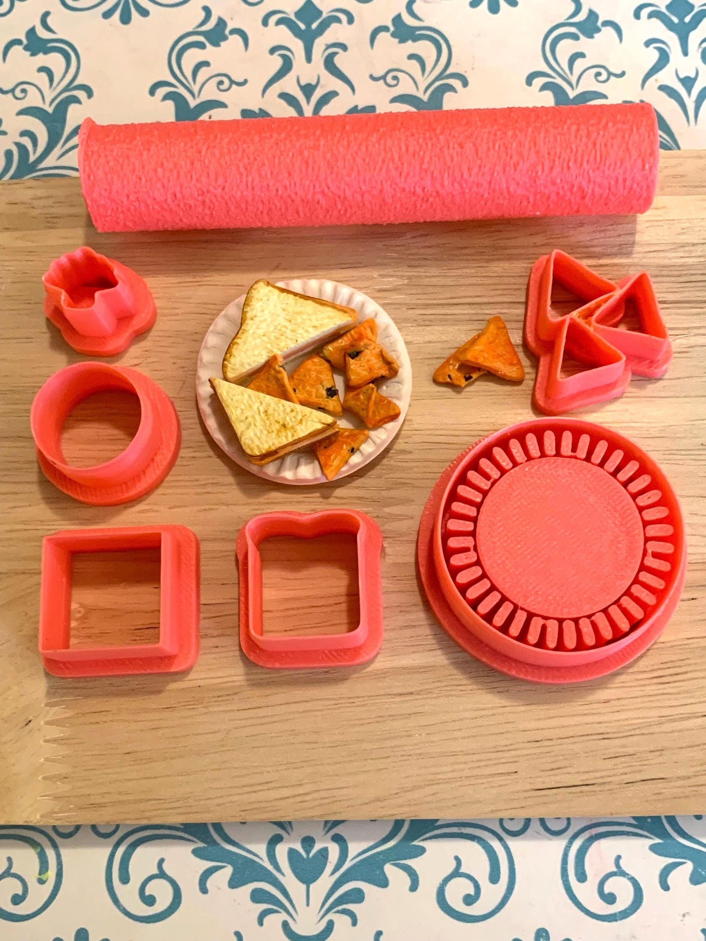 Miniature Sandwich Cutter Kit for Polymer Clay | Mini Food Collection