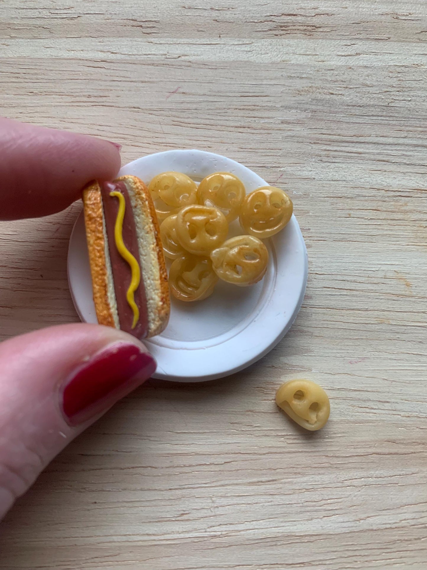 Mini Food Collection Bundle for Polymer Clay | Lunch Tray, Sandwich & Hot Dog Kits