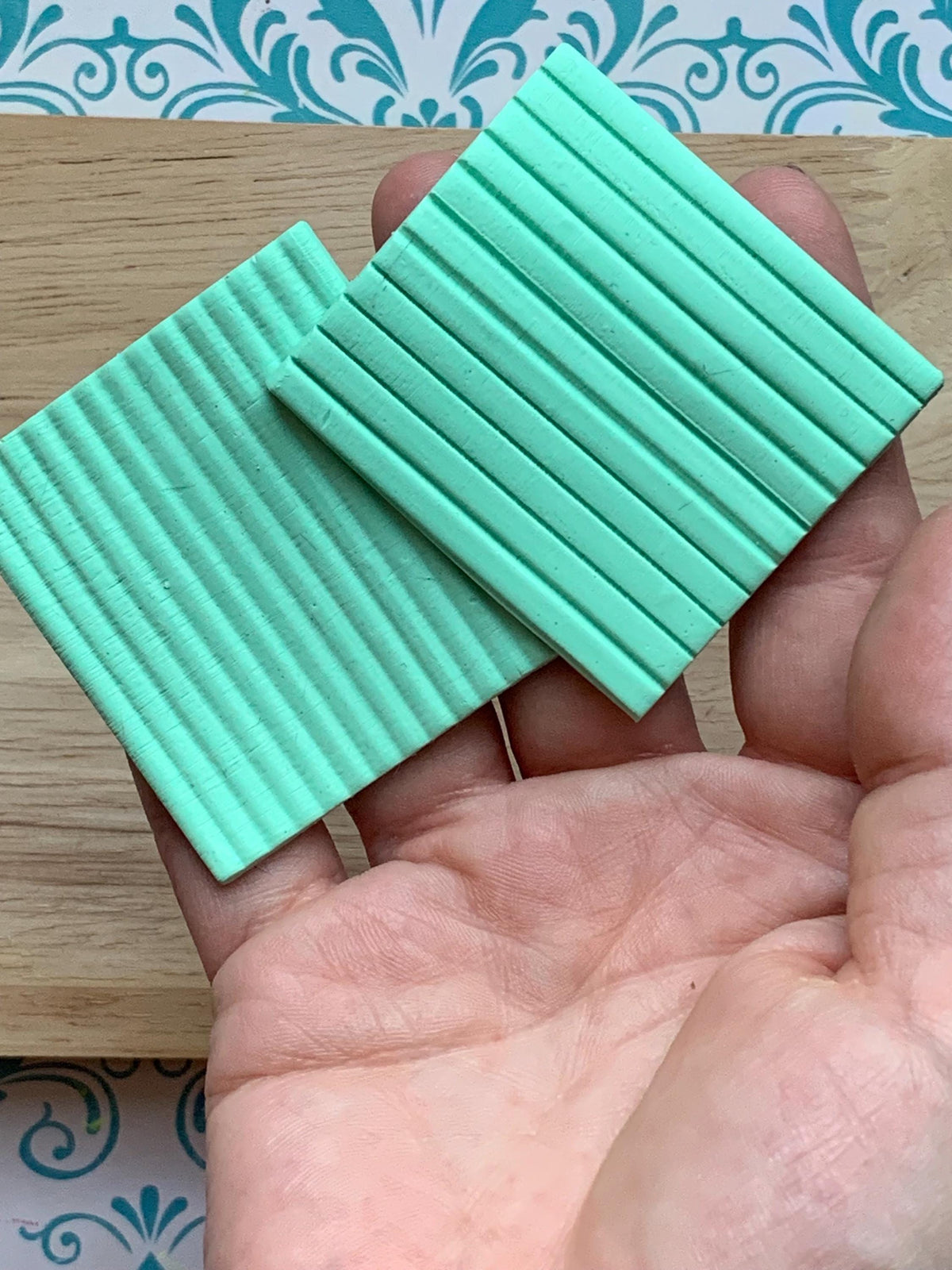 Essential Line Texture Pack | 4 Polymer Clay Texture Rollers