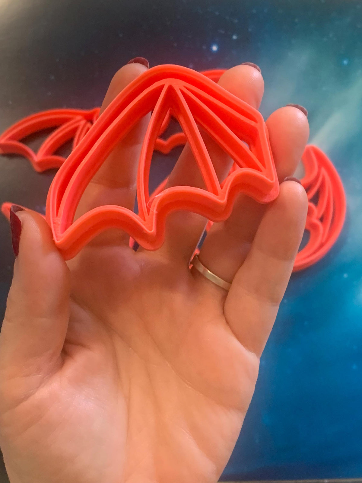 Dragon Wing Imprint Cutters | 7 Fantasy Pairs for Polymer Clay, Creaturecraft System