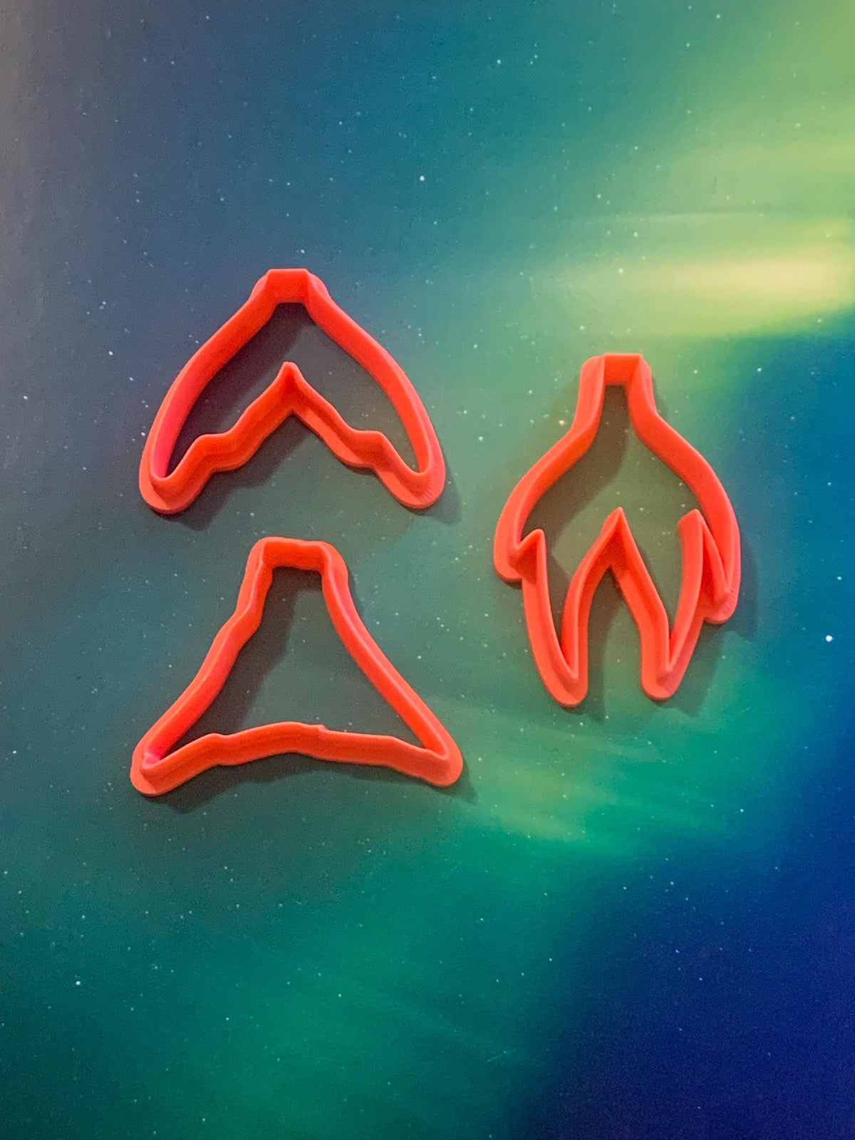 Fantasy Tail Fin Cutters | Sea Creature, Mermaid, Dragon Clay Sculpting Tools