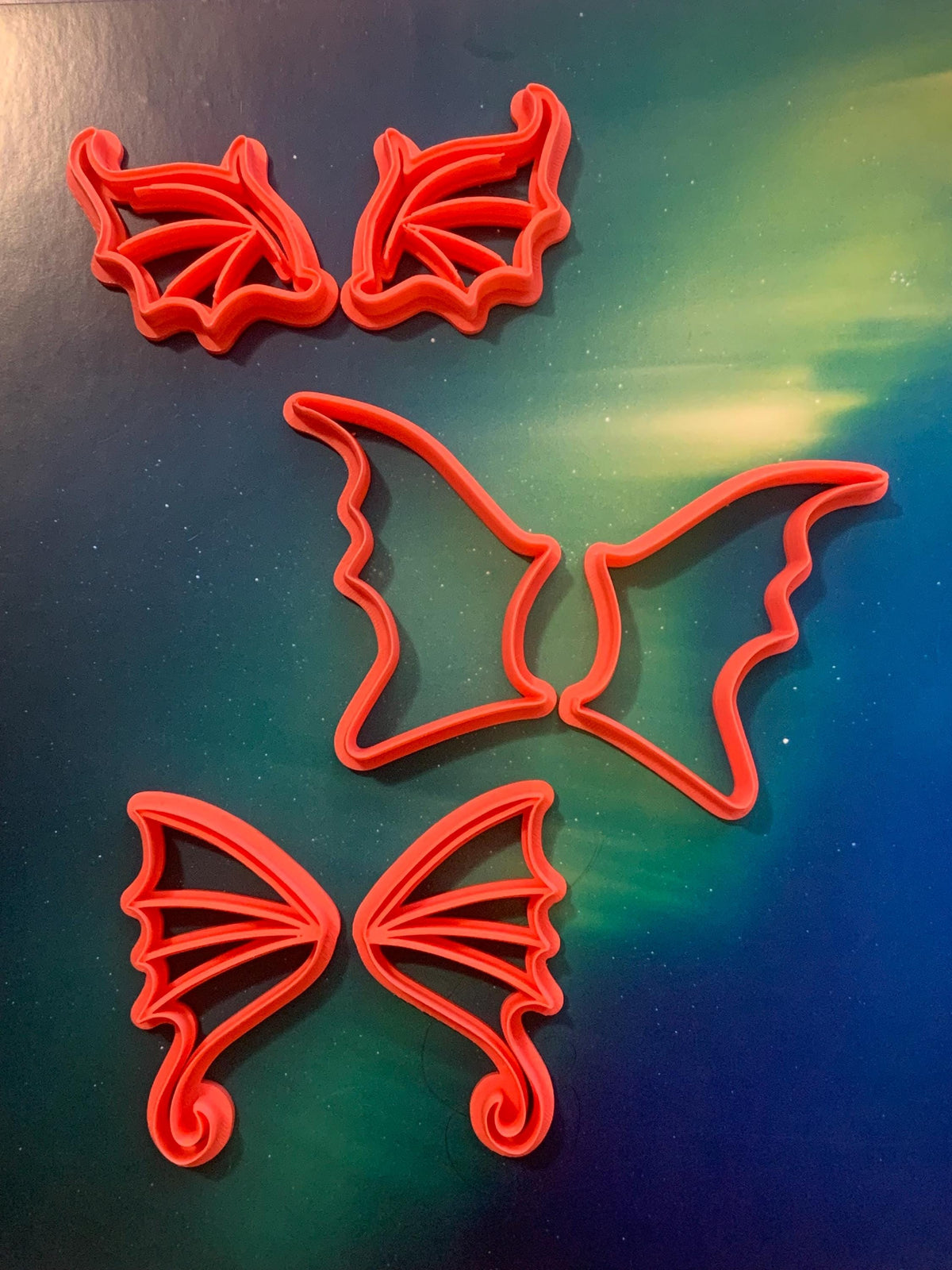 Sea Creature Wing Cutters | Sea Dragons, Mermaids, Creatures (Set of 5)