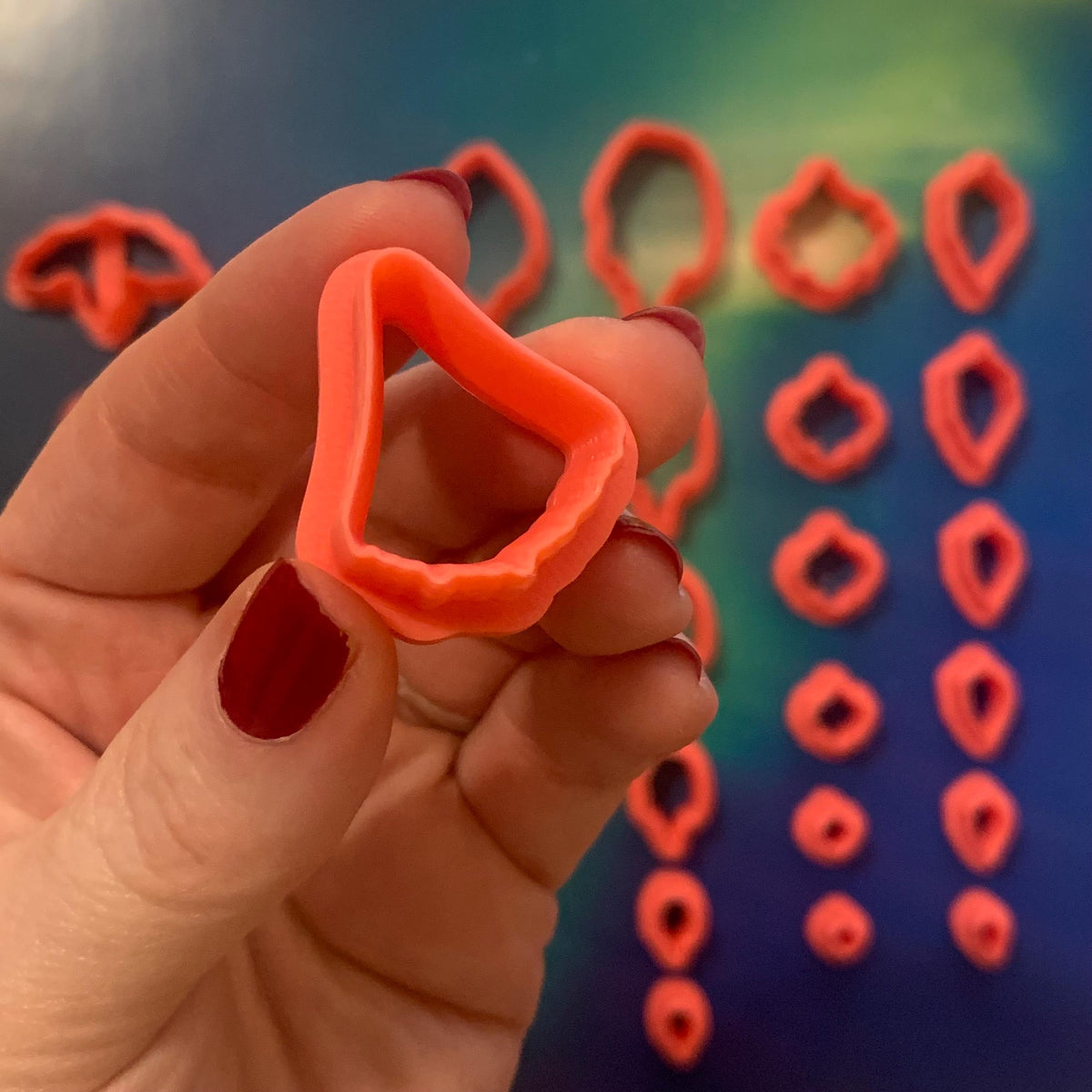 Fantasy Fin Cutters | 36 Graduated Sea Creature Designs for Clay Sculpting