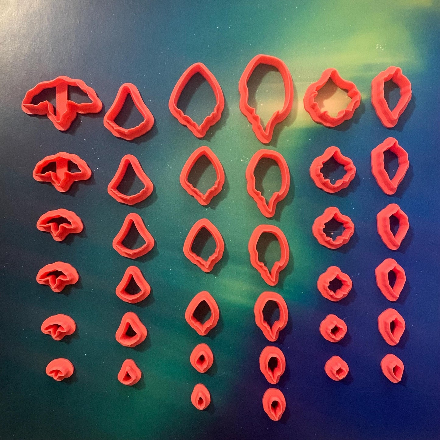 Dragon Scale Armor Cutters | Fantasy Creature Clay Tools