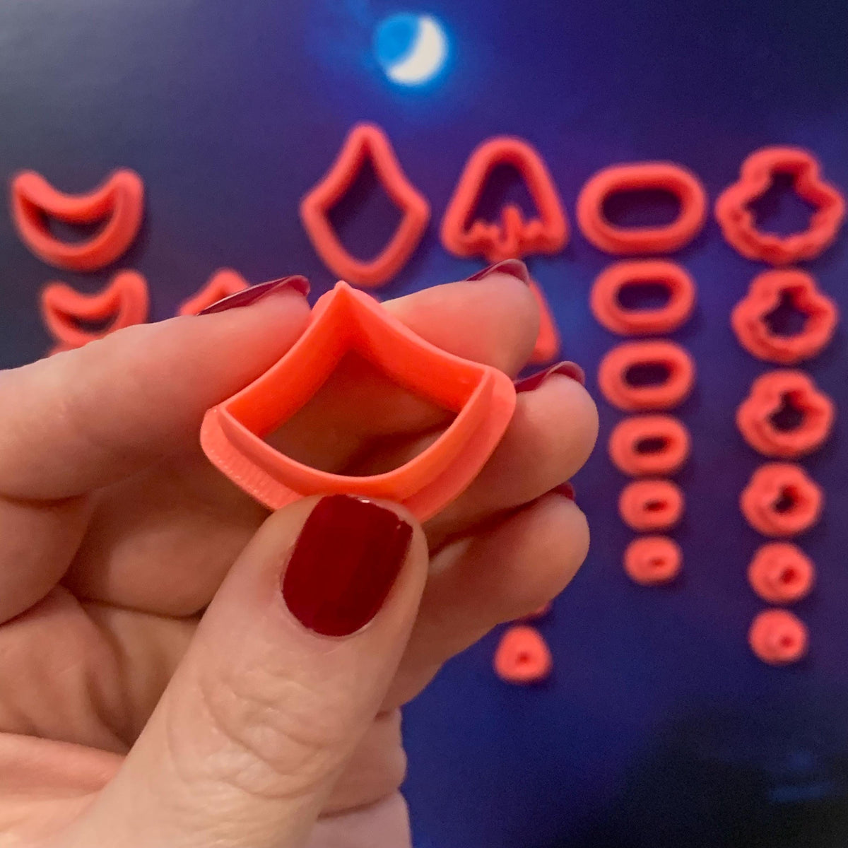 Dragon Scale Cutters | Fantasy Armor Clay Tools, 6 Designs, 36 Sizes