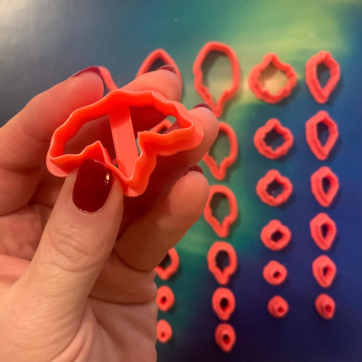 Fantasy Fin Cutters | 36 Graduated Sea Creature Designs for Clay Sculpting
