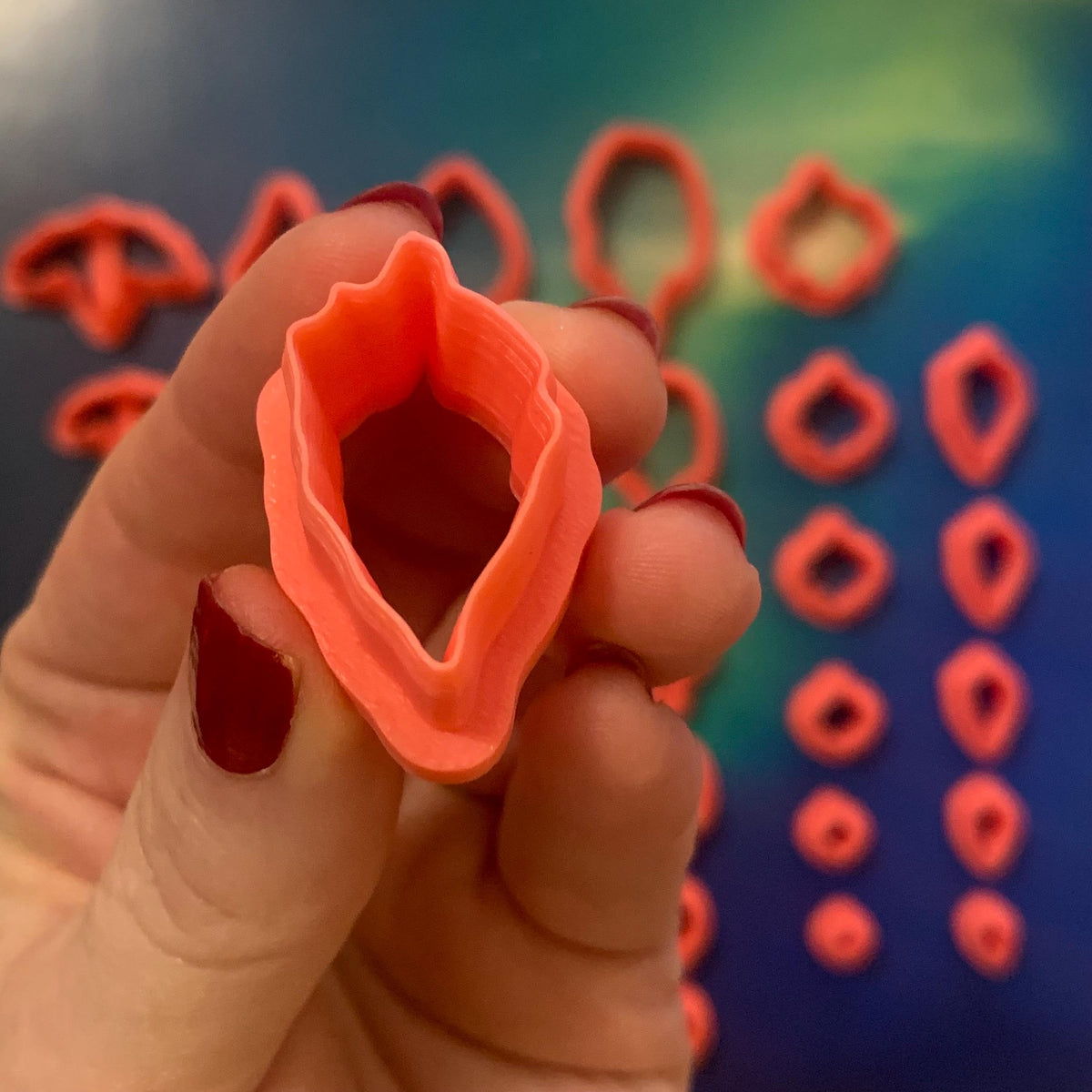 Fantasy Fin Cutters | 36 Graduated Sea Creature Designs for Clay Sculpting
