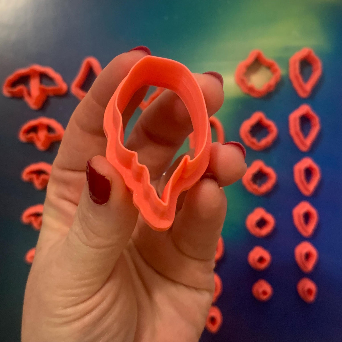 Fantasy Fin Cutters | 36 Graduated Sea Creature Designs for Clay Sculpting