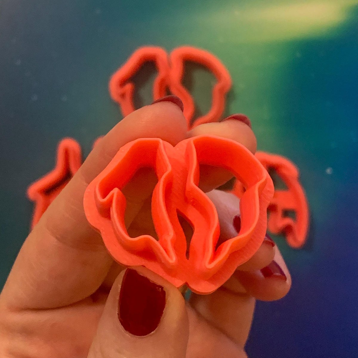 Fantasy Fin Cutters for Polymer Clay | Sea Creature, Dragon, Mermaid Tail Shapes