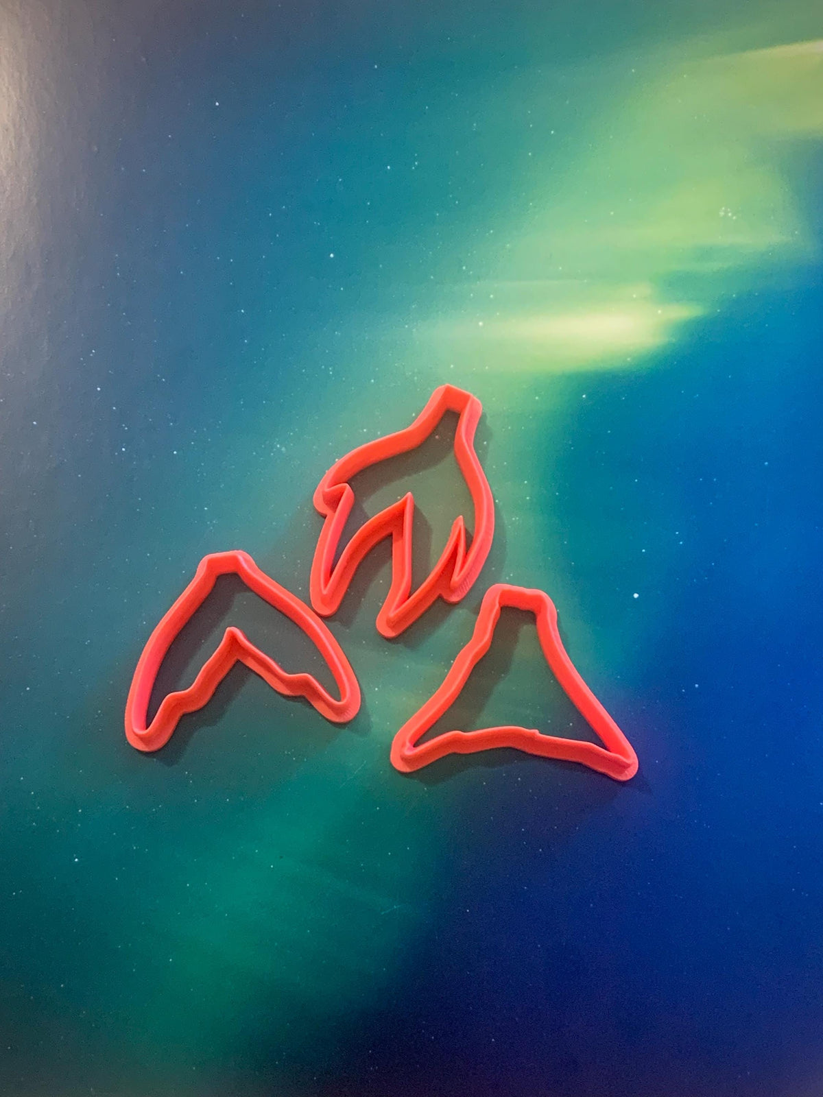Fantasy Fin Cutters for Polymer Clay | Sea Creature, Dragon, Mermaid Tail Shapes