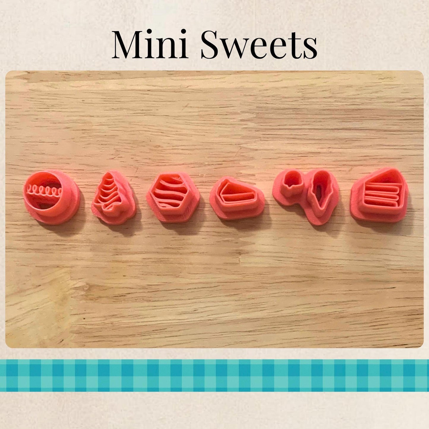 Miniature Food Cutters Set | Tiny Fruit, Breakfast, Dessert, Snack Collection (24 Pieces)