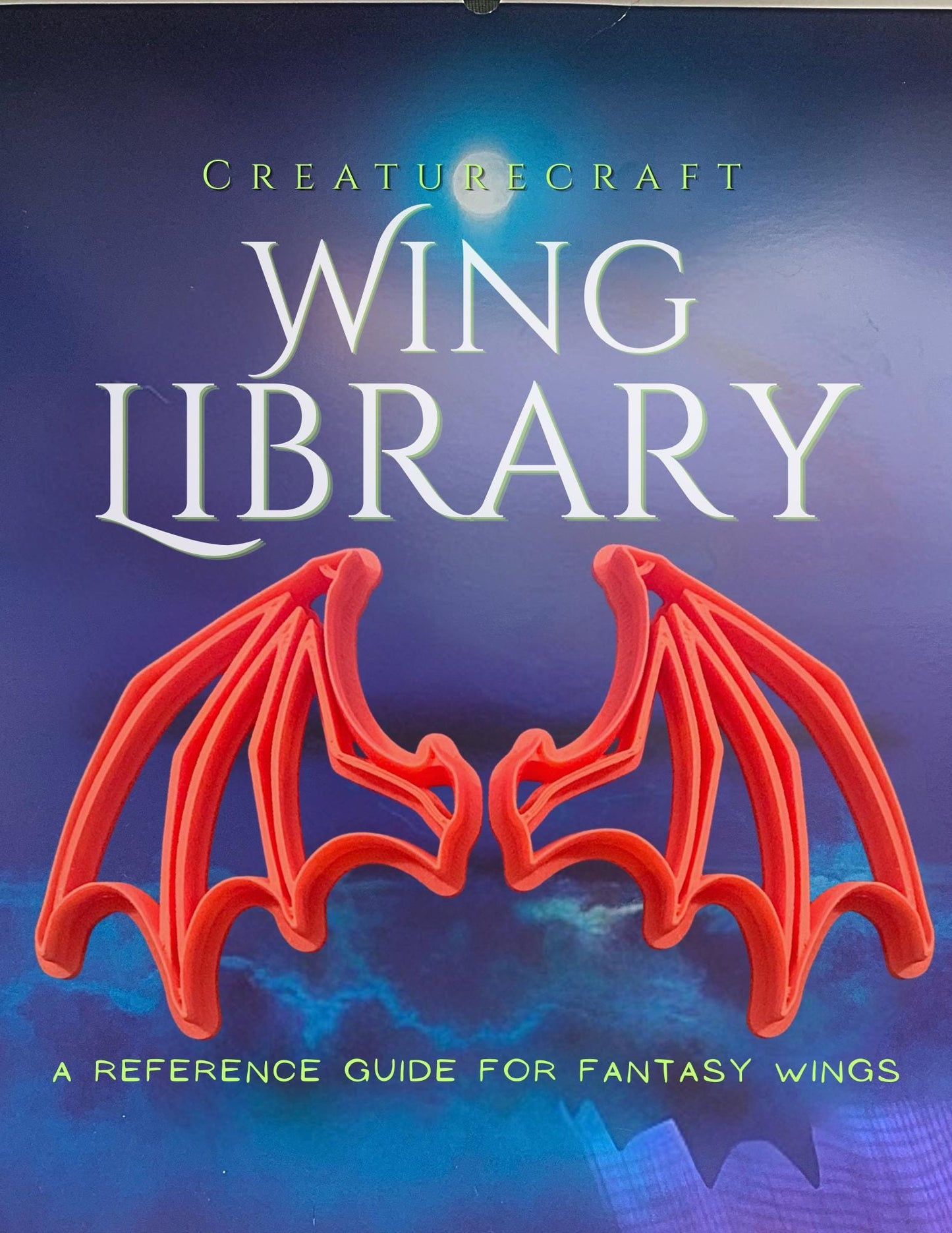 Wing Cutter Libray | Polymer Clay Dragon & Fantasy Creature Cutters | Creaturecraft System