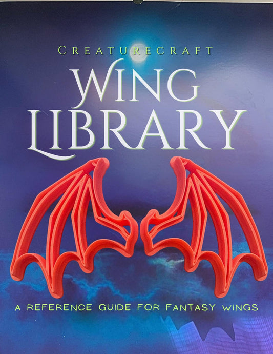 Wing Cutter Libray | Polymer Clay Dragon & Fantasy Creature Cutters | Creaturecraft System