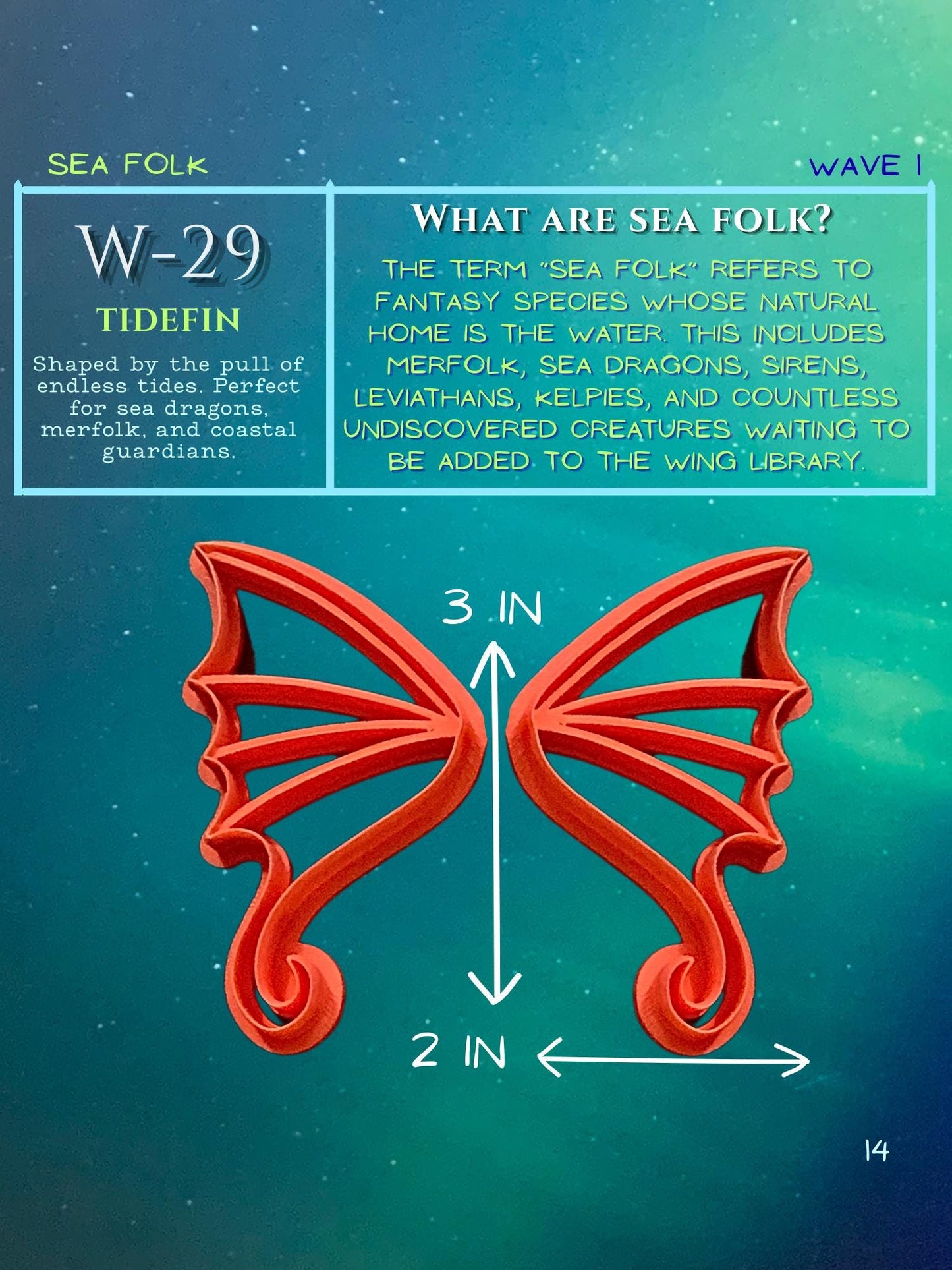 Wing Cutter Libray | Polymer Clay Dragon & Fantasy Creature Cutters | Creaturecraft System