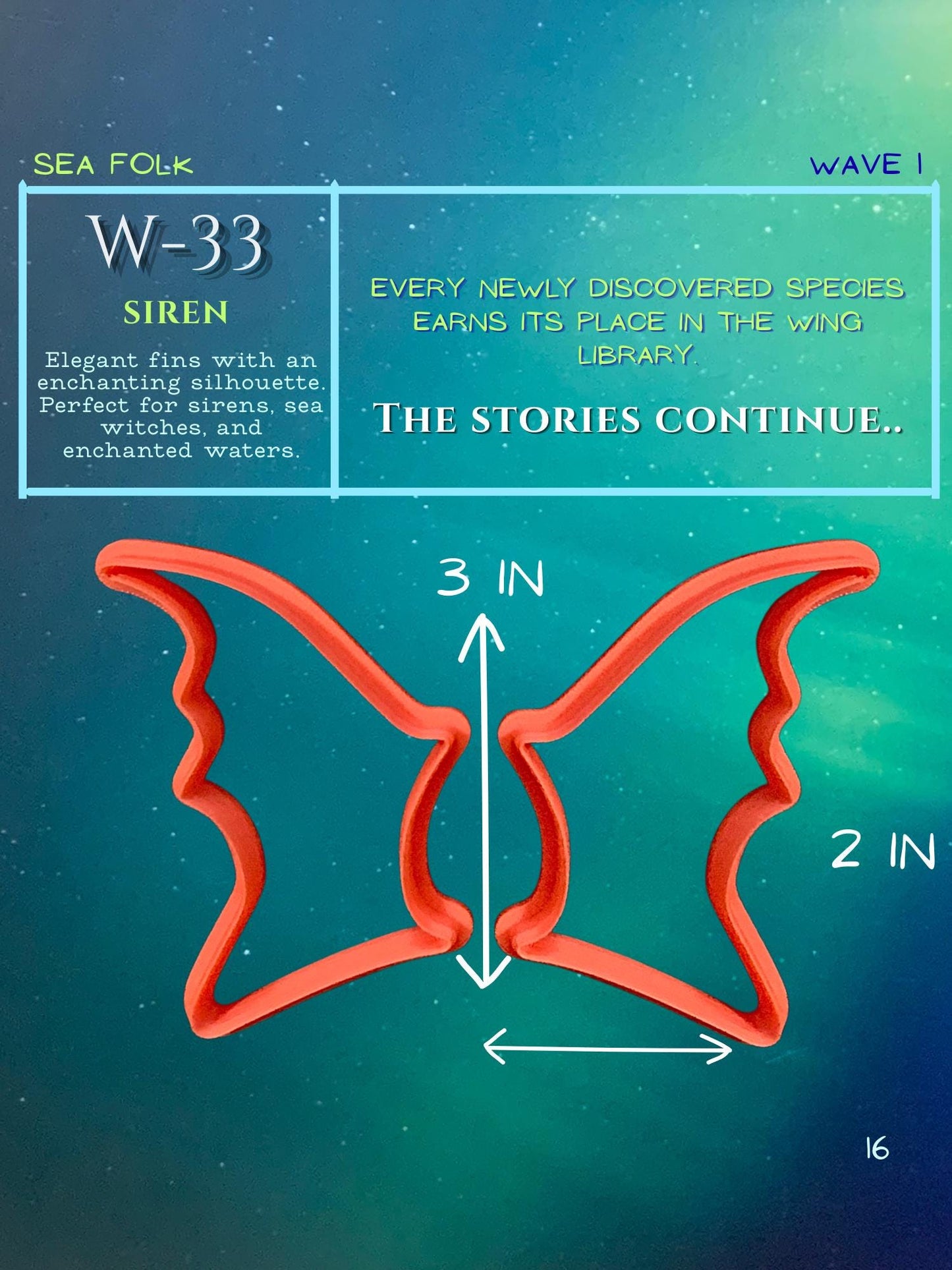 Wing Cutter Libray | Polymer Clay Dragon & Fantasy Creature Cutters | Creaturecraft System