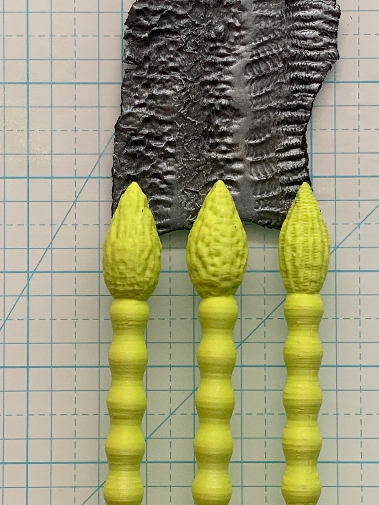 Polymer Clay Dragon Texture Sticks | 9 Fantasy Scale & Skin Texture Tools | Creaturecraft