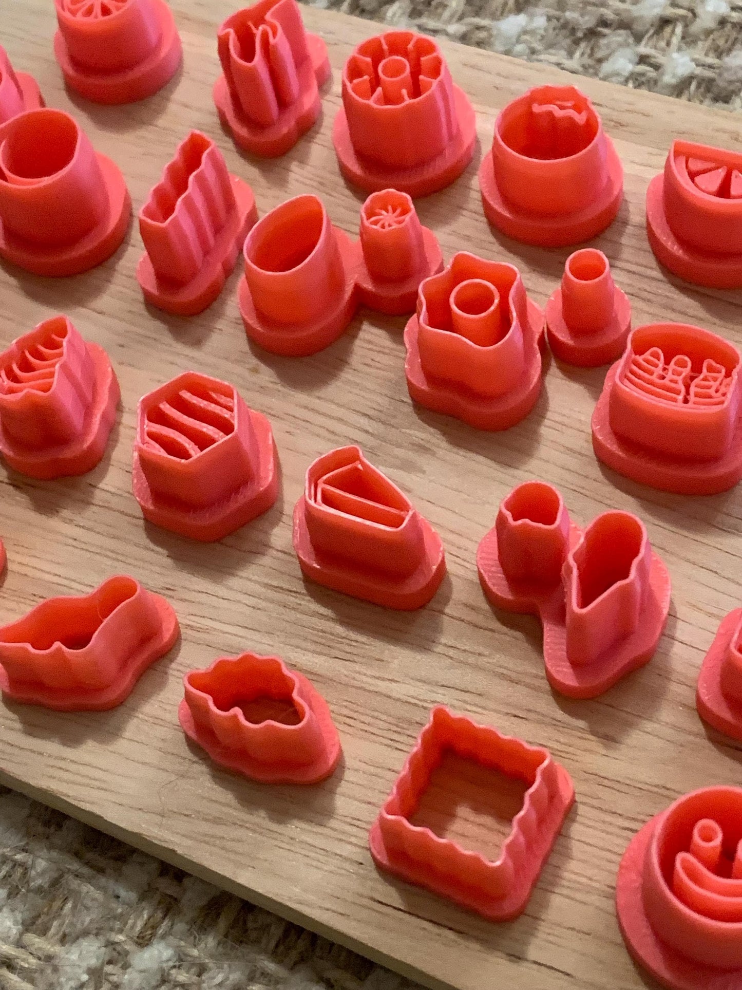 Miniature Food Cutters Set | Tiny Fruit, Breakfast, Dessert, Snack Collection (24 Pieces)